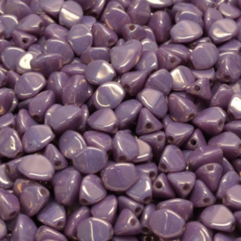 Pinch Beads 5x5mm Opaque Lilac, 10 gr (c.a. 120 st.)