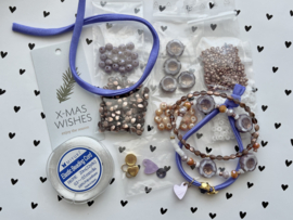 DIY set - pakketje voor onder de boom