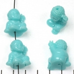 Young buddha peace - Licht blauw, per stuk