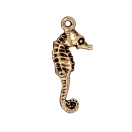 Metalen bedels Seahorse-Antiek goud, 1 stuk