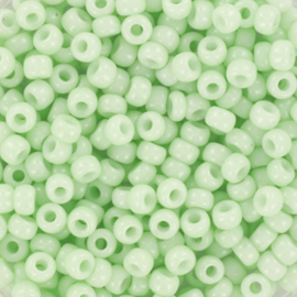 Miyuki 8/0 Opaque light mint, 10 gram