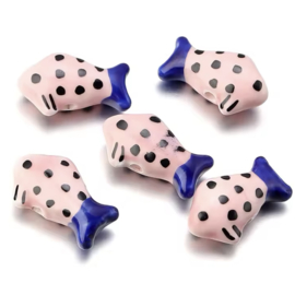 Fish Pink-Blue, per stuk