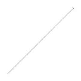 Roestvrij stalen (RVS) Stainless steel onderdelen nietstift 50mm Zilver, p. 10 stuks