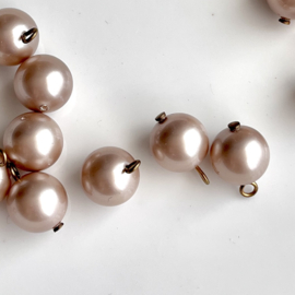 Swarovski parels bedel 8mm Mauve Pearl, per stuk