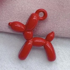 Balloon dog Red, per stuk