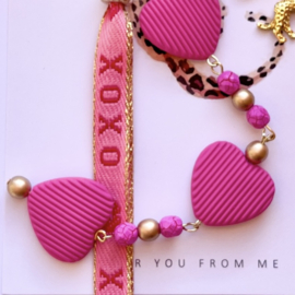 Inspiratie sleutelhanger Pink