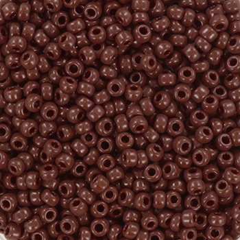 Miyuki rocailles 11/0 Opaque red brown, 10 gram