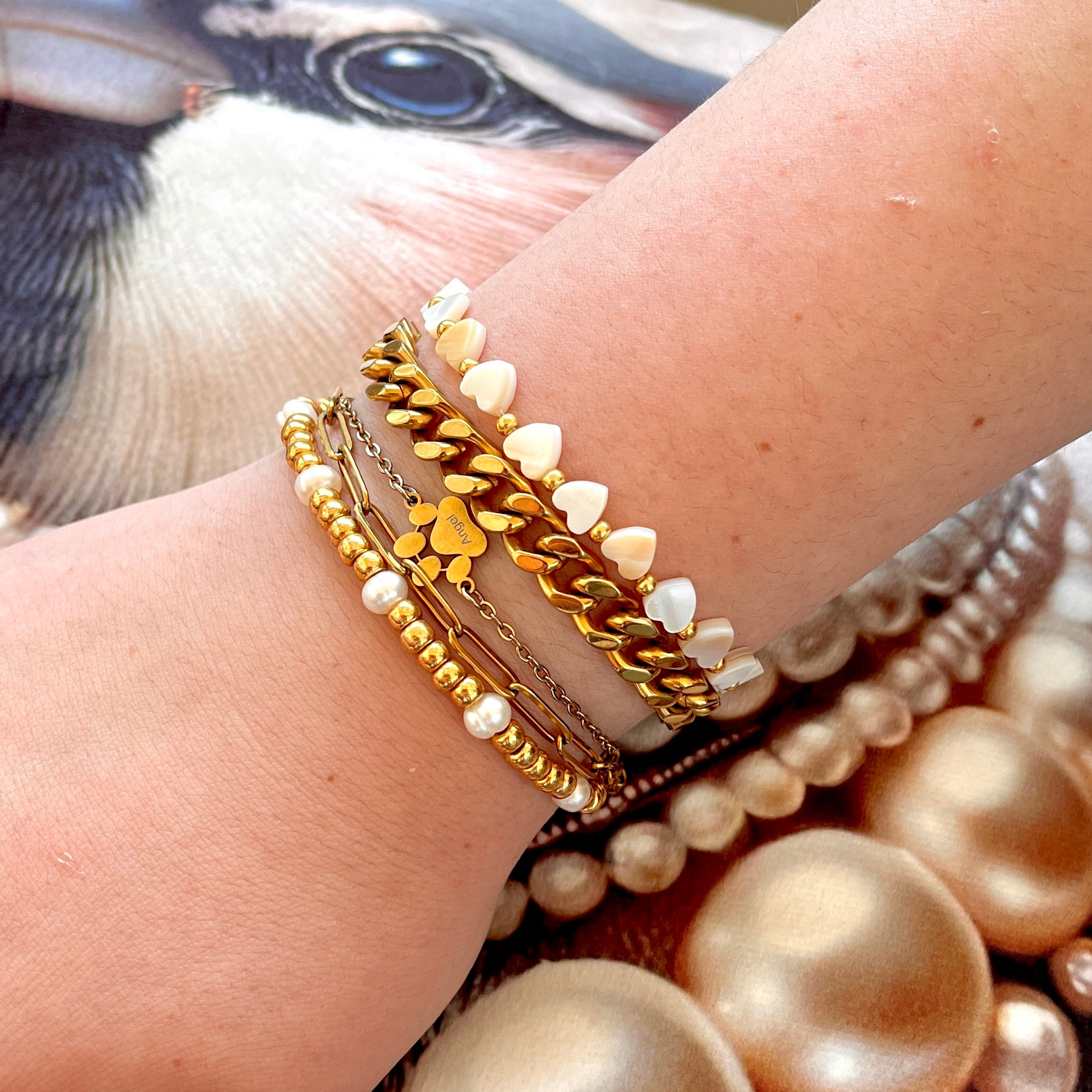 DIY pakket parel armband
