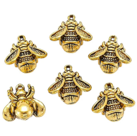 Bij bedel Vintage Gold, per stuk