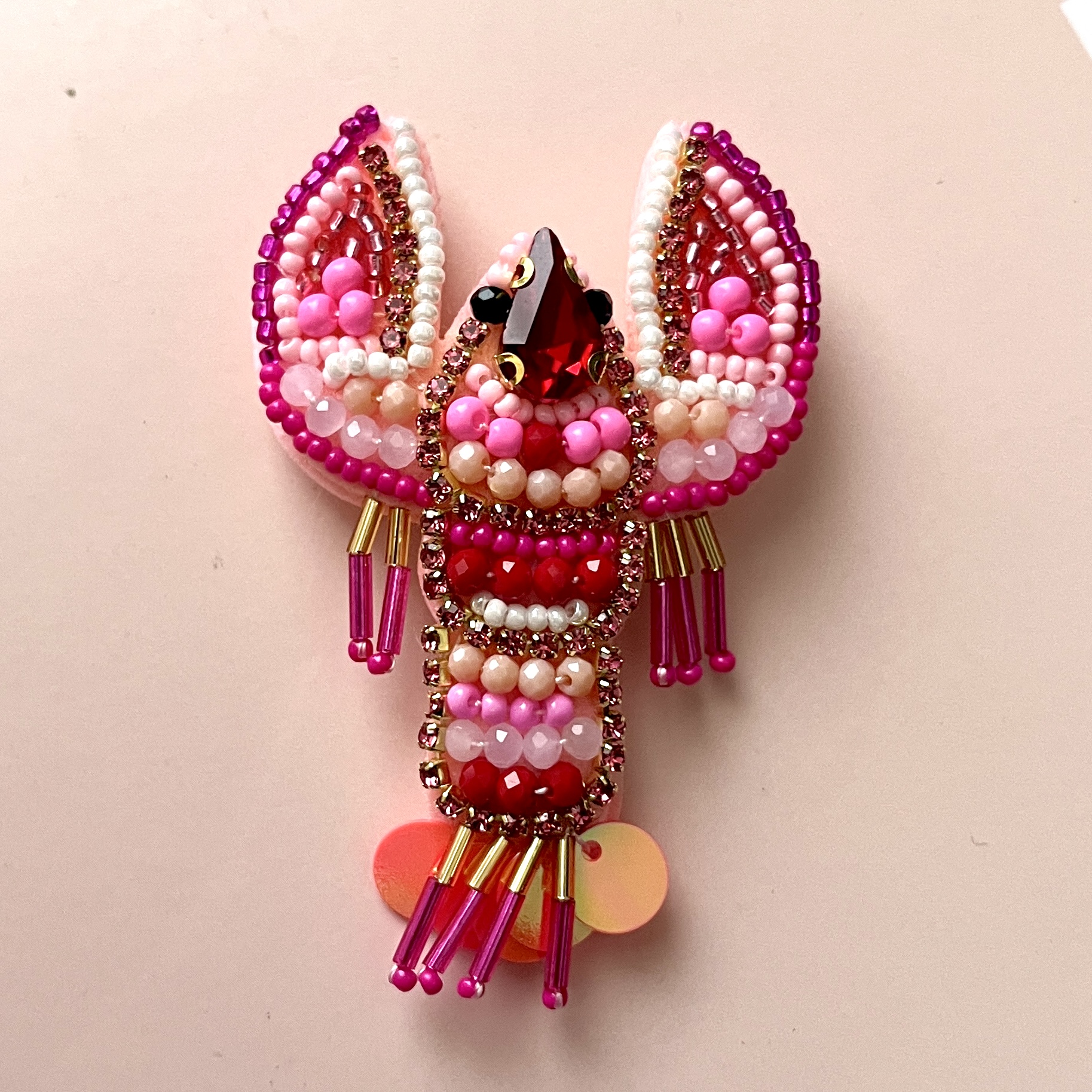 Broche Lobster Pink