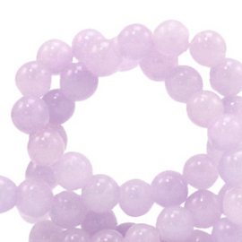 Natuursteen kralen Rose tan, 20 stuks