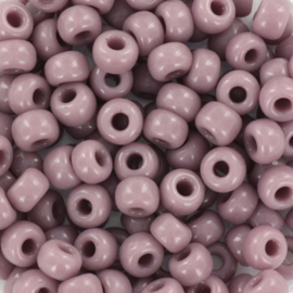 Miyuki rocailles 6/0 - opaque mauve 410, 10 gr.