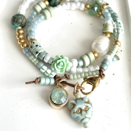 DIY pakket Turquoise Cat