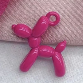 Balloon dog Fuchsia, per stuk