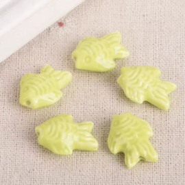 Fish Lime green, per stuk