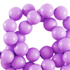 18 mm acryl kralen shiny Lavender purple, 10 stuks