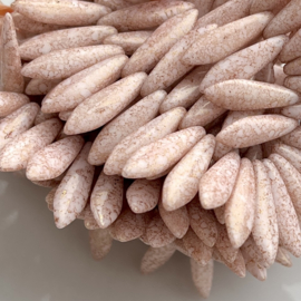 Dagger 16x15mm Chalk Soft pink, 15 stuks