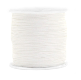 Macrame draad 0,8mm White 10 mtr