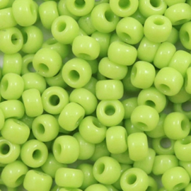 Miyuki 6/0 Opaque chartreuse green, 10 gram