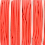 Elastiek koord 2.5 cm dik Neon Roze, 100 cm