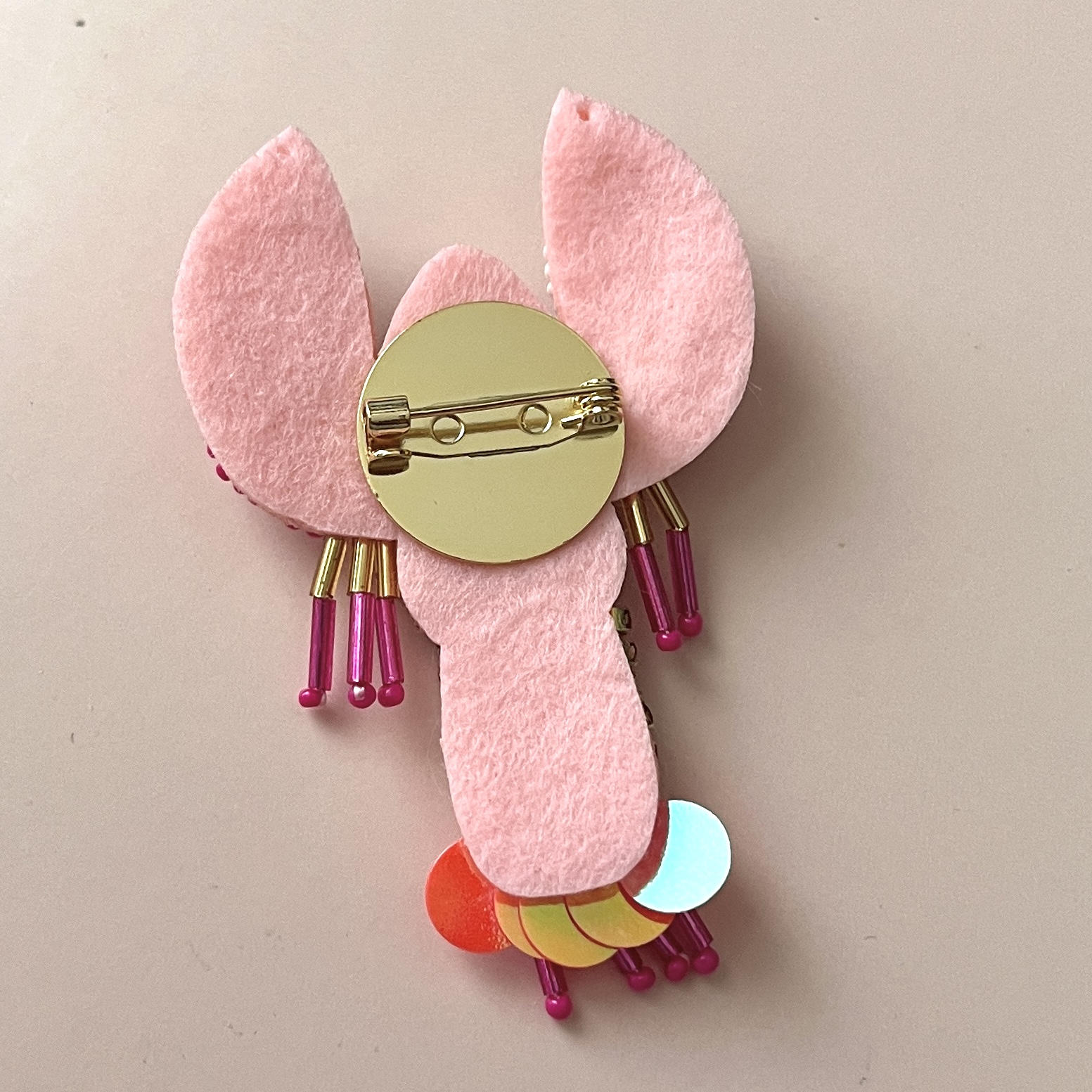 Broche Lobster Pink