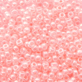 Miyuki rocailles 11/0 Ceylon baby pink, 3 gram