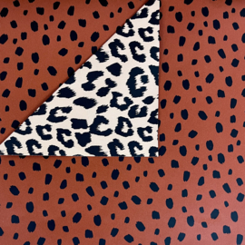 Inpakpapier Leopard Nude 30x100cm