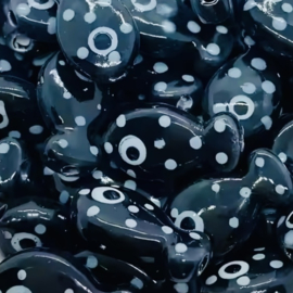 Keramiek Black Fish, per stuk