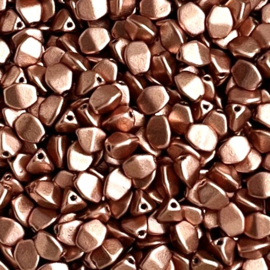 Pinch Beads 5x5mm Copper, 10 gr (c.a. 120 st.)