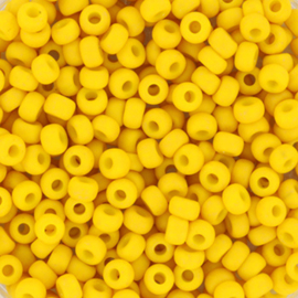 Miyuki 8/0 Opaque matte canary, 10 gram