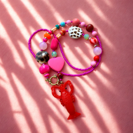 DIY pakket statement ketting Kreeft 02, Sea life