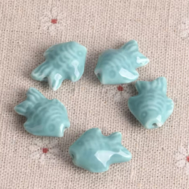 Fish Turquoise, per stuk