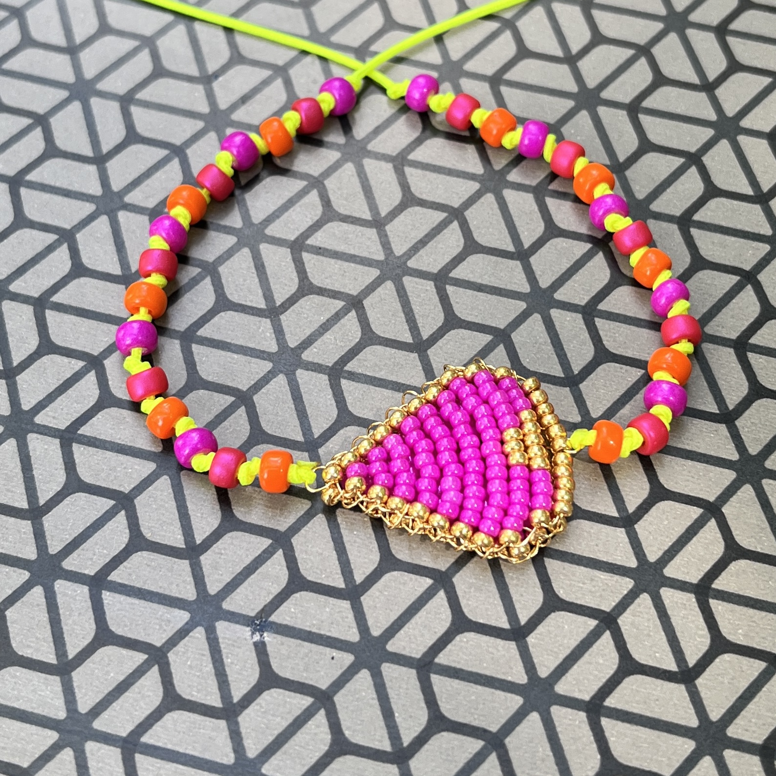 DIY pakket Miyuki hartje armband