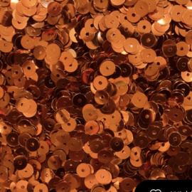 Pailletten Jasper metallic 8mm, 20 stuks