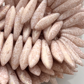 Dagger 16x15mm Chalk Soft pink, 15 stuks
