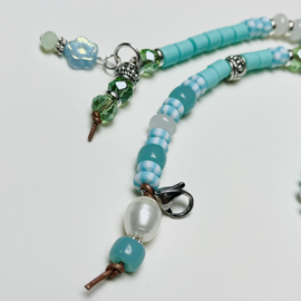 DIY pakket Turquoise Wit