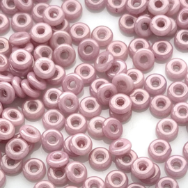 O beads Pink 4x1mm, 10 gram