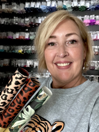 Inpakpapier Leopard Nude 30x100cm