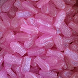 Fish beads Mat pink, 10 gram c.a. 12 st.