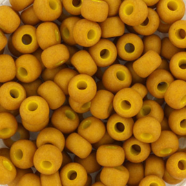 Miyuki 6/0 Opaque matte mustard-2312, 10 gram