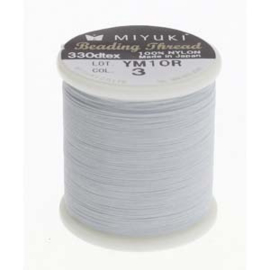 Miyuki Beading draad Silver, 50 meter