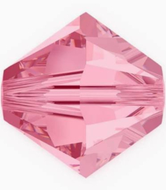 Preciosa bicone 3 mm - rose