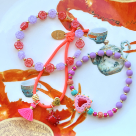 DIY pakket SUMMER VIBES Pink-Lila