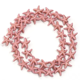 Zeester 14mm Pink, per stuk