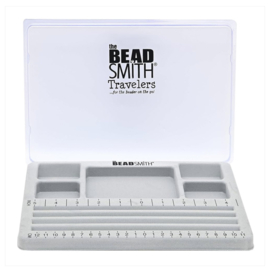 Bead Smith kralen bord voor reizigers met handige deksel.