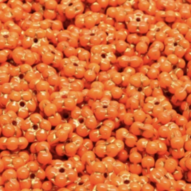 Forget me not spacer 5mm Orange, c.a. 166 stuks