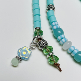 DIY pakket Turquoise Wit