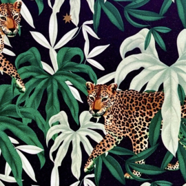 Inpakpapier Leopard Jungle 25x100cm