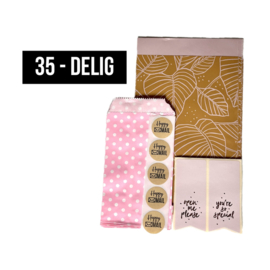 Inpak set "Pink", 35-delig