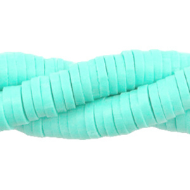 Katsuki 4mm Bleached aqua blue, per streng